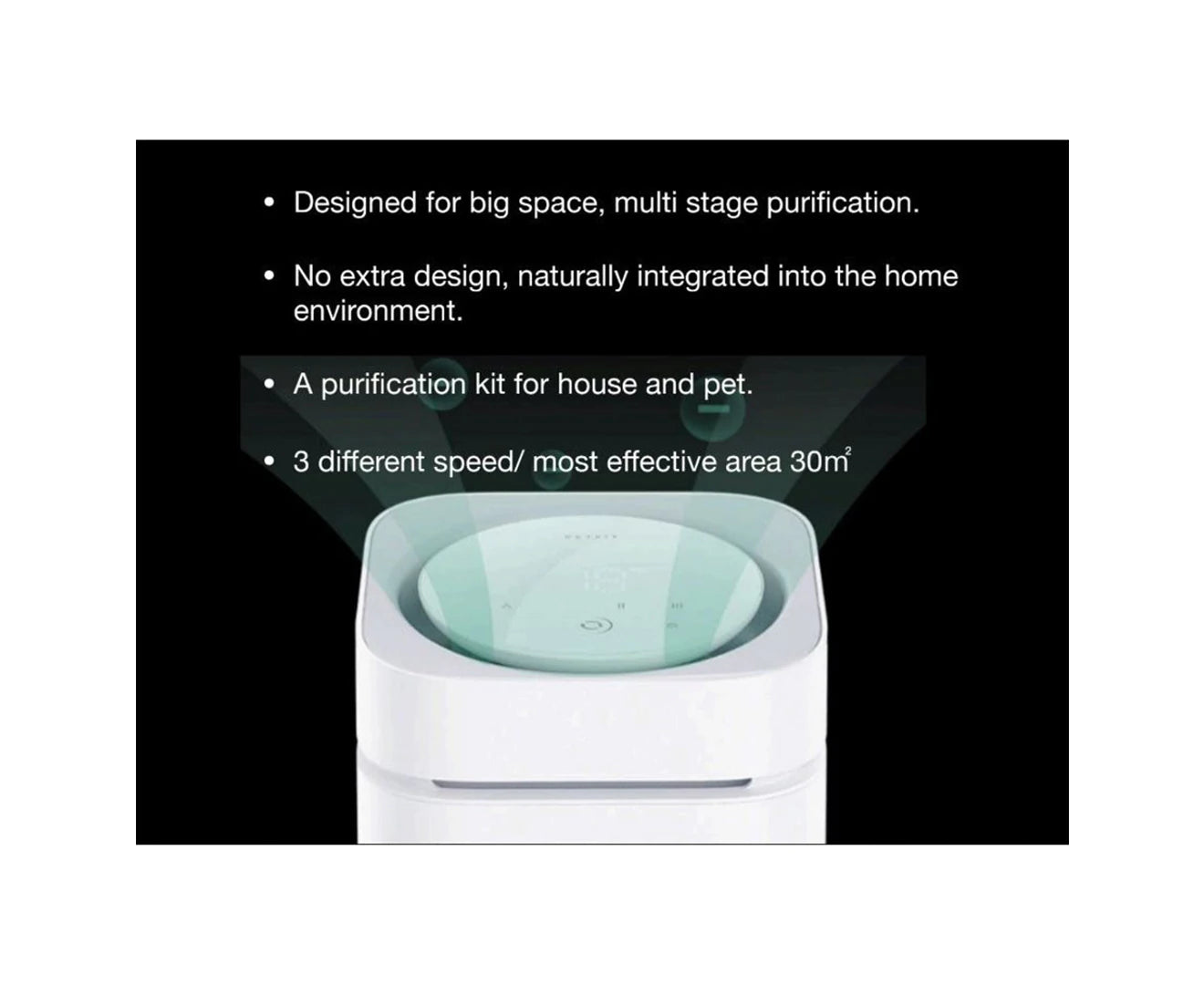 Wi-Fi Magicube Air Cleaner Smart Odour Eliminator for Pets Dogs Cats
